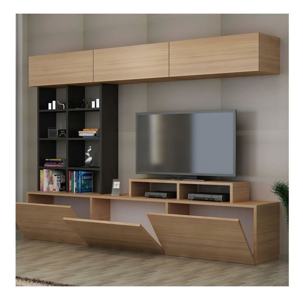 Nappali fal Salsa (tíkfa + fekete)