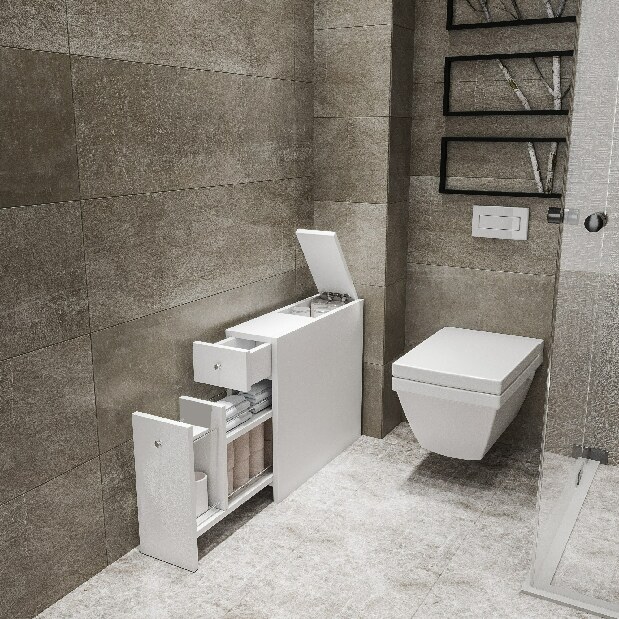 Fürdőszoba szekrény Calia (fehér) *kiárusítás