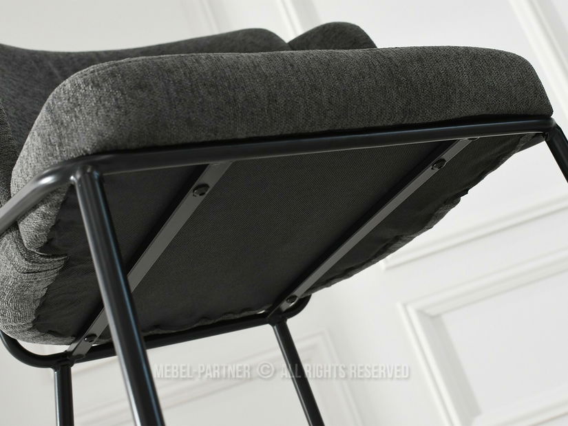 Stolička Conor (grafit + čierna)