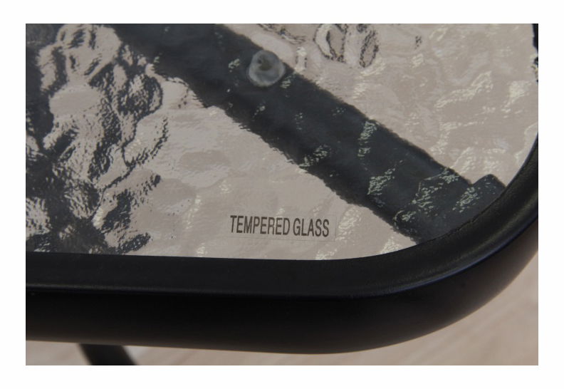 Kerti asztal Mihaino (fekete)