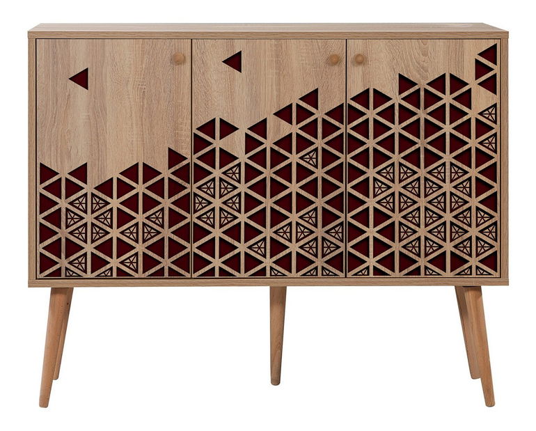 Ormarić Meghan 122 (hrast sonoma)