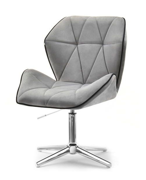 Fotoliu Velma S (gri + negru)