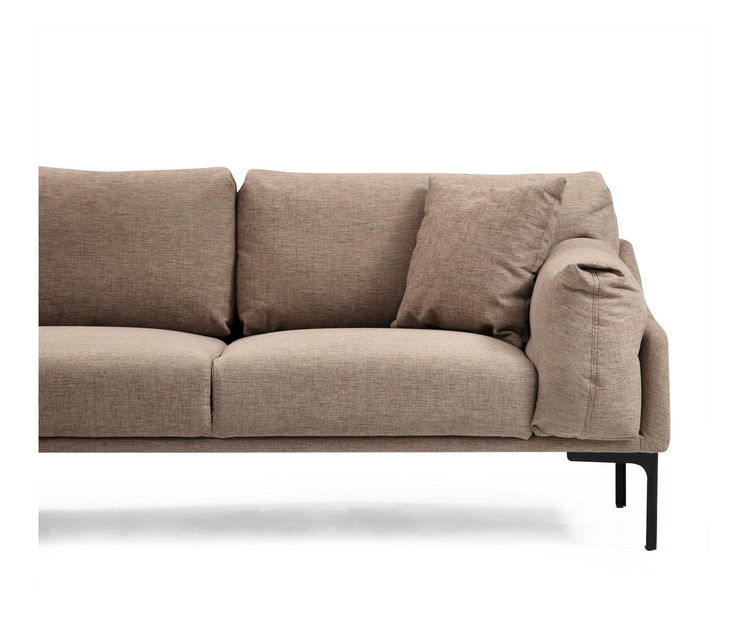 Colțar Leonero (S) (mocha deschis + negru)