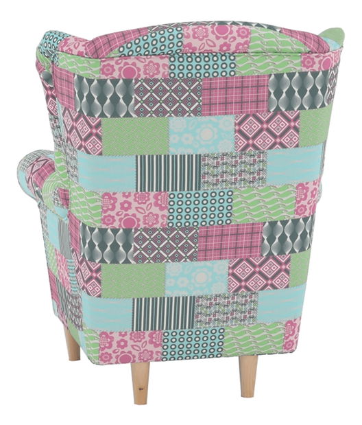 Fotelja Charlie patchwork M1 