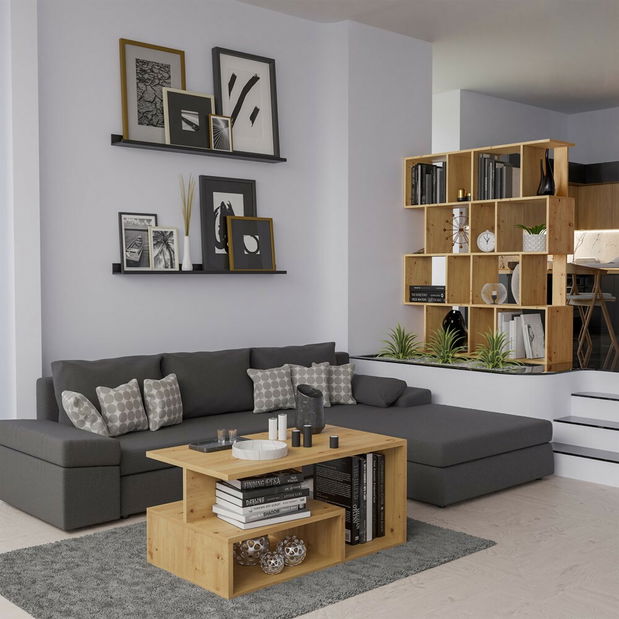 Regál Fragil 1 (dub artisan)