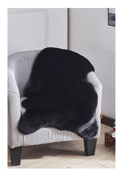 Covor blană artificială 60x90 cm Rarea New (negru)