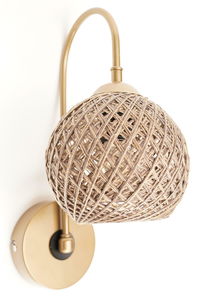 Zidna svjetiljka Sofobello 1 (smeđa)