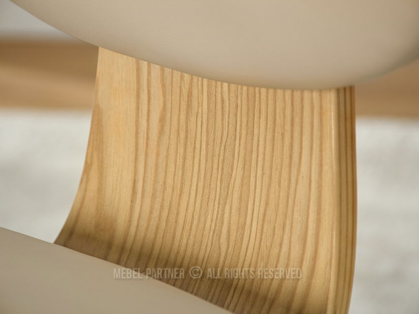 Scaun Juliana (bej + stejar)