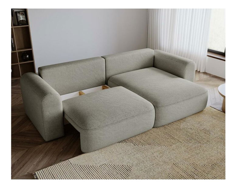 Colțar Sorento (gri bej + negru)