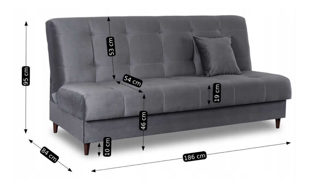 Sofa Limbo (siva) 