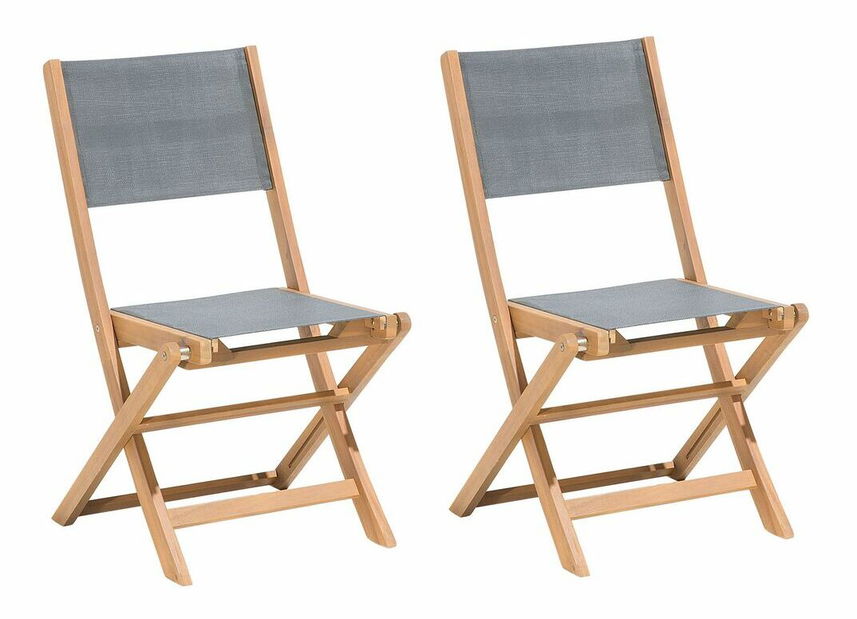 Set 2ks. stoličiek Cessi (sivá)