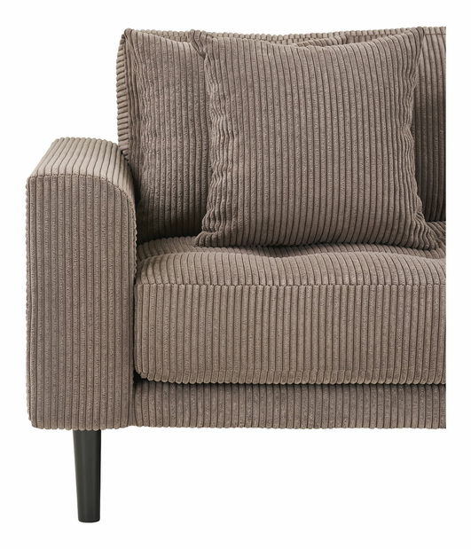 Rohová sedacia súprava (P) Lvaveriaora (hnedá)