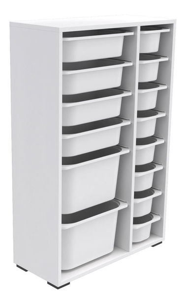 Organizator za igračke Dremonka 7 (bijela)