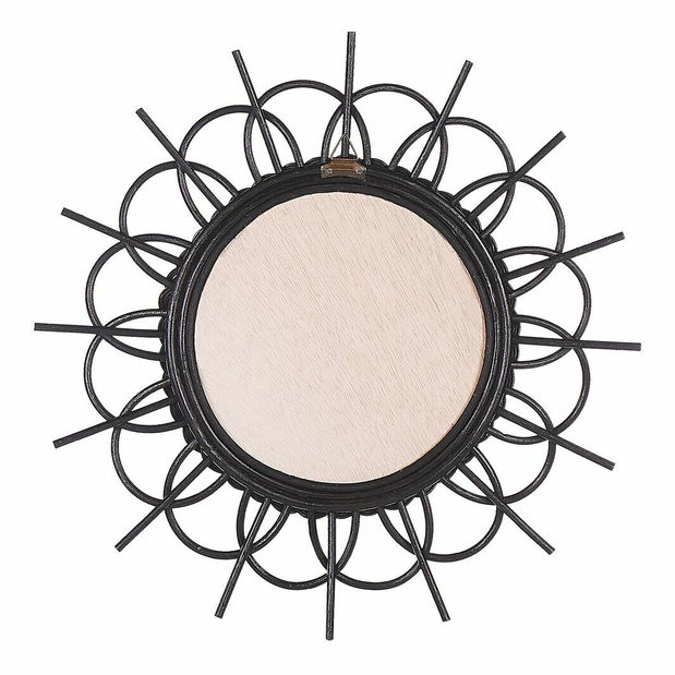 Nástenné zrkadlo Thais (čierna) 