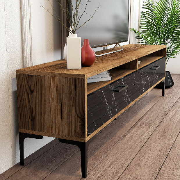 Mobilier living India (Nuc + Negru)