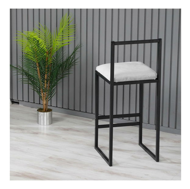 Scaun tip bar Nathaniel (Crem)