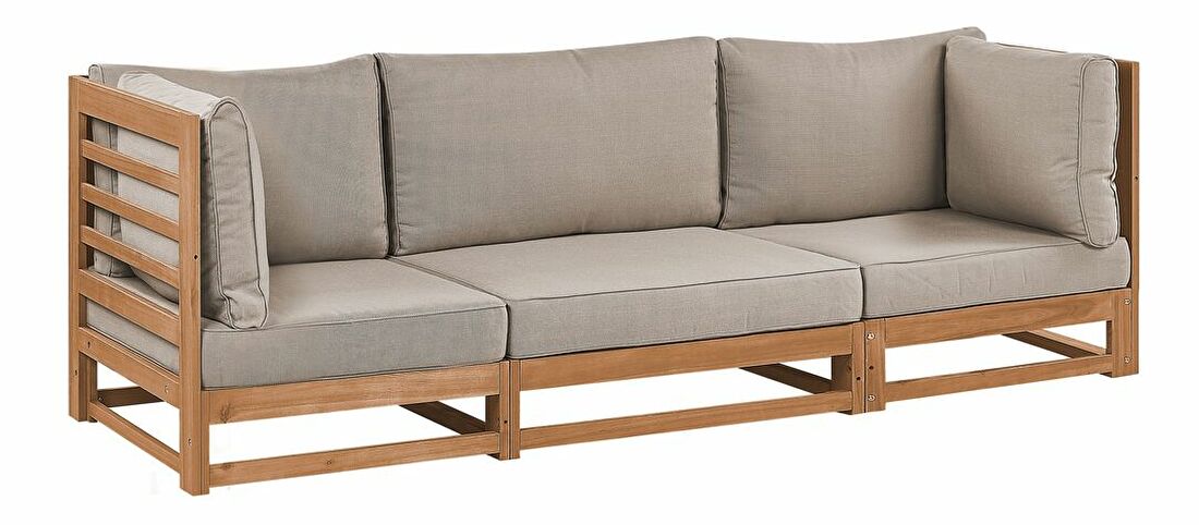 Kerti kanapé Tadashi (világos akácfa) 