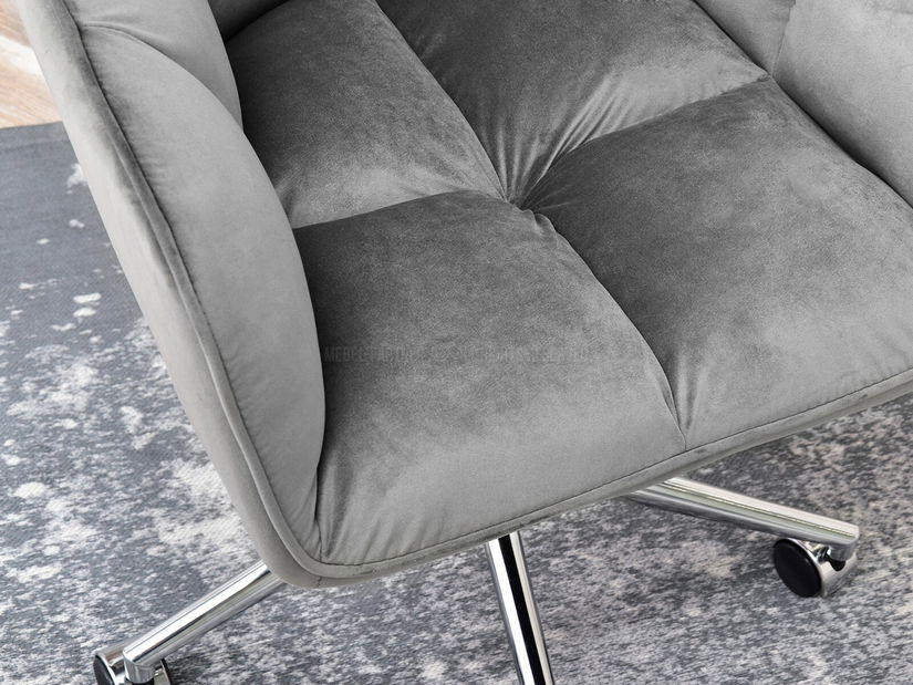 Kreslo Island (sivá + čierna)