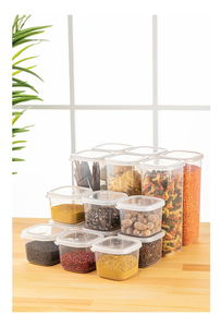 Set posuda za pohranu hrane (15 kom.) Blake 15-517 (bijela)