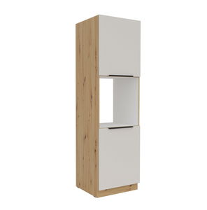 Kuhinjski ormarić za namirnice Sayla 60 DP-210 2F (kašmir + hrast artisan)