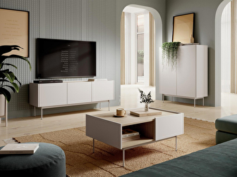 Set mobilier living Corado I (Cașmir + Stejar linea) 