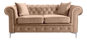 Canapea de lux cu două locuri Rikaro (velvet 28) 