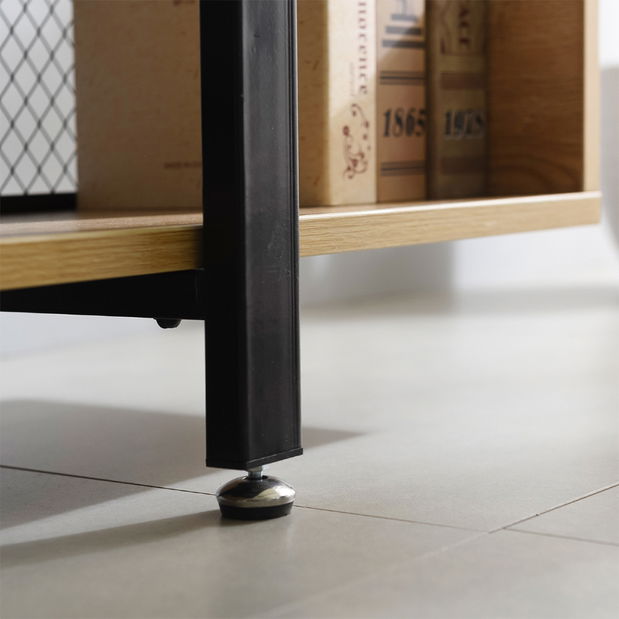 Raft Kelama Typ 1 (negru + acacia)