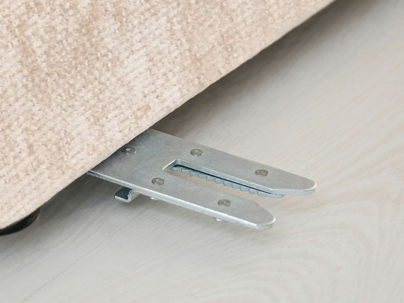 Pohovka dvojsedačka Baltza (béžová + čierna)