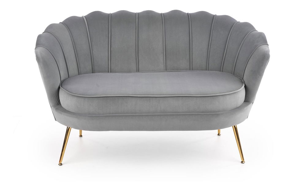 Canapea Altha XL (gri + Auriu)