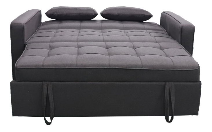 Rozkladacia pohovka Flombe Big Bed (hnedá)