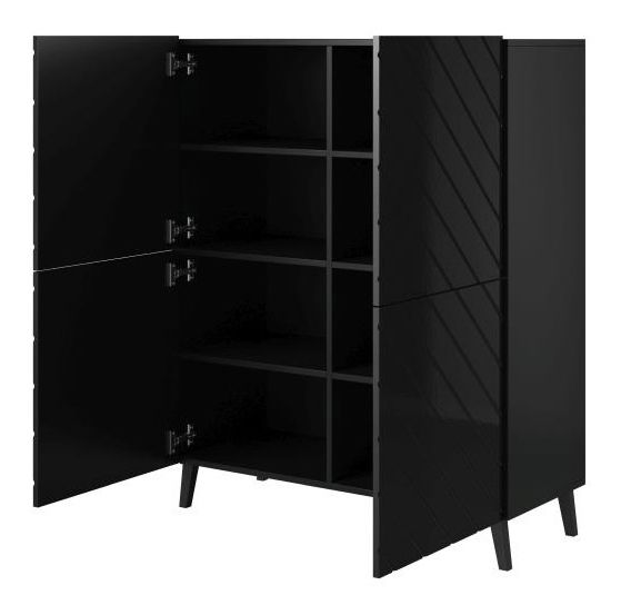 Comodă Alexander (Negru)