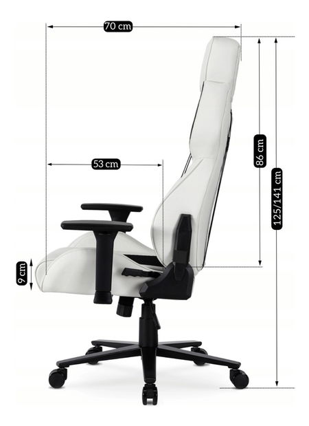 Felső fotel Nutrida (fehér) 