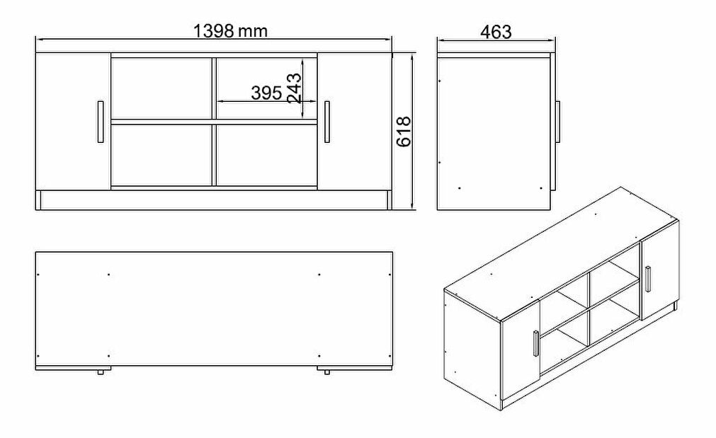 Set pentru birou Vincent 10 (Alb)