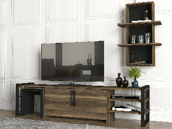 Mobilier living Epsilon (Nuc + Negru)