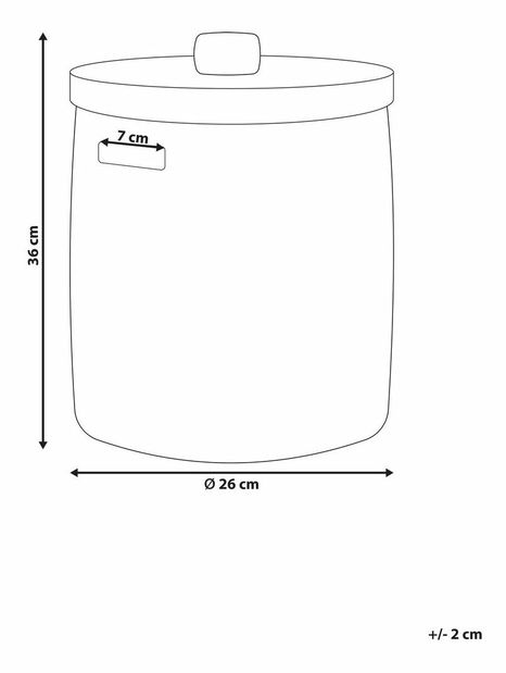 Košara za pohranu Bless (prirodna)