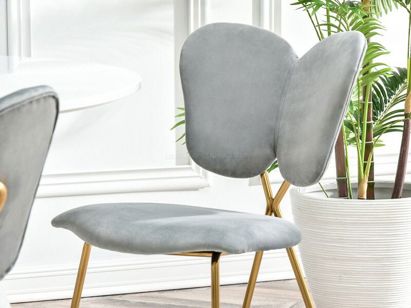 Scaun Wrangler (gri + auriu)