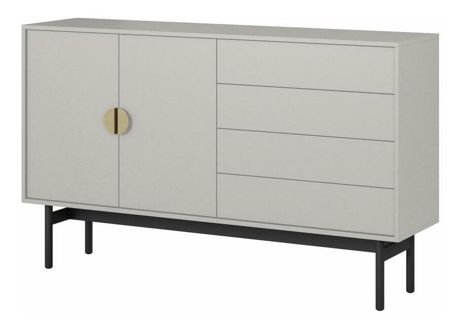 Szekrény Stellia S5 (szürkés bézs)