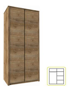 Dulap de haine Modestus S2D