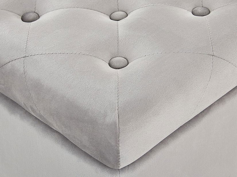 Taburetka LARIO (svetlosivá) (s úl. priestorom)