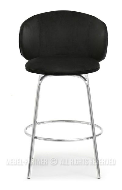 Stolička Jared (čierna + zlatá)