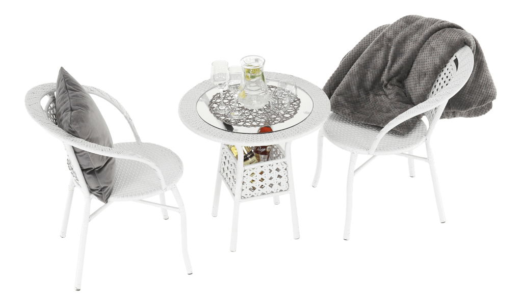 Kerti rattan szett 1+2 Jenna