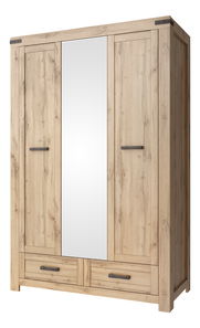 Ruhásszekrény Mirella 3D2S (wotan tölgy)