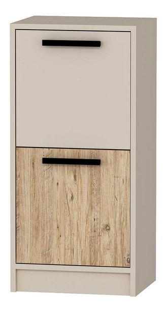 Skrinka Levipo 1 (borovica atlantická + béžová) 