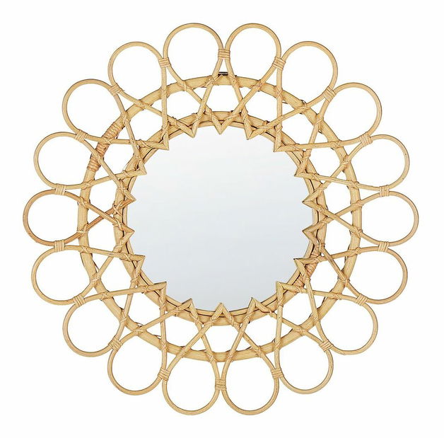 Fali tükör Bjorn (bézs)