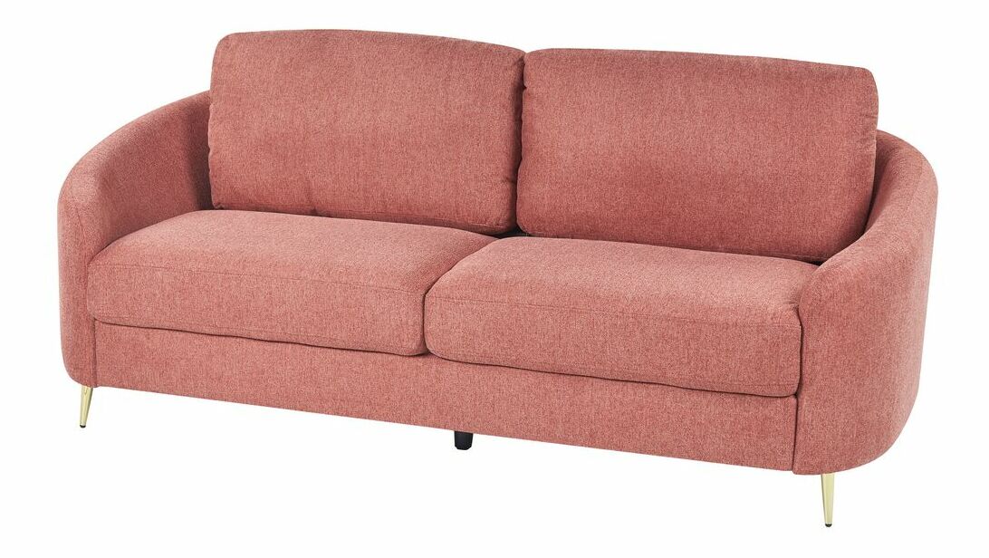 Canapea trei locuri Tertius (roz) 