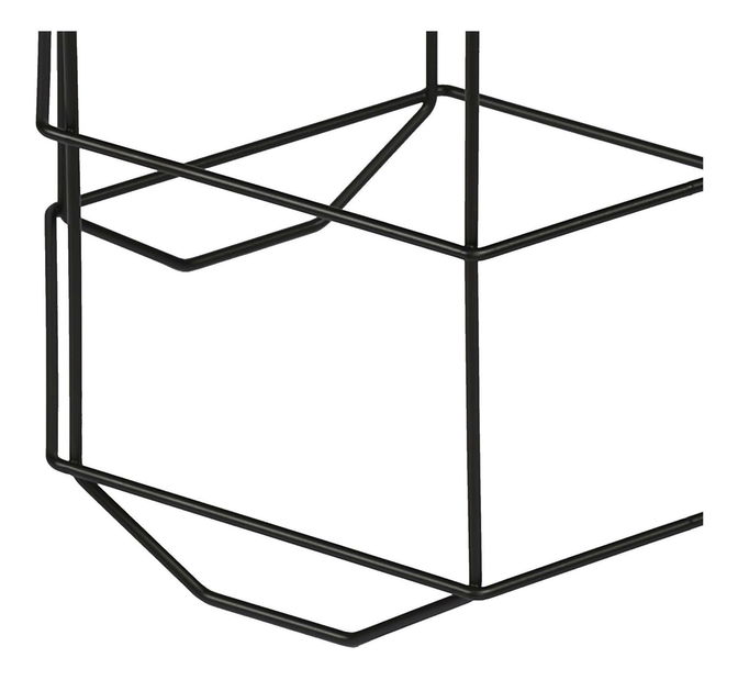 Set 3ks. konferenčných stolíkov Tamini (dub + čierna) 