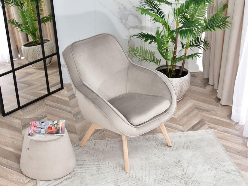 Relax fotel Merch (bézs)