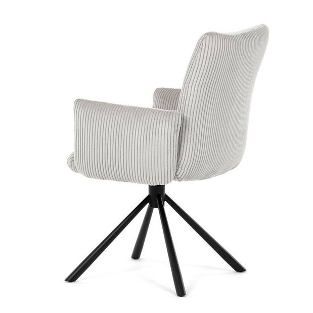 Jedálenská stolička Daston (krémová)