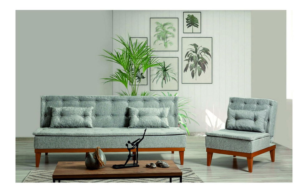 Sedacia súprava Fiorucci (sivá)