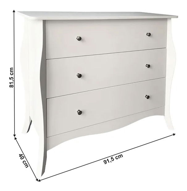 Komoda Eleonor (bijela)